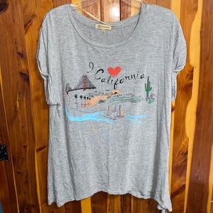 I Love California Democracy Tee